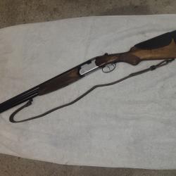 Beretta S 55 Cal 12/70 + Sangle Tourbon cuir + repose joue Beretta et amortisseur de crosse