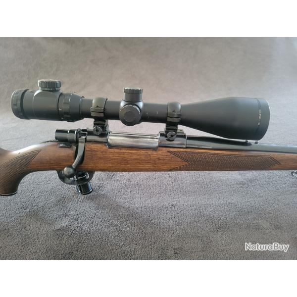 Carabine Luger calibre 7RM avec lunette 3x12x56