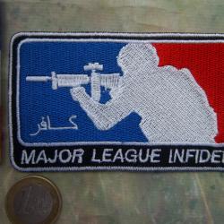 écusson collection militaire Major League Infidel insigne tissu