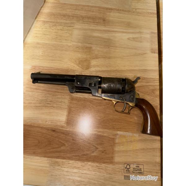 REVOLVER POUDRE NOIRE SAN MARCO  DRAGOON CALIBRE 44  CODE XXIII =1967