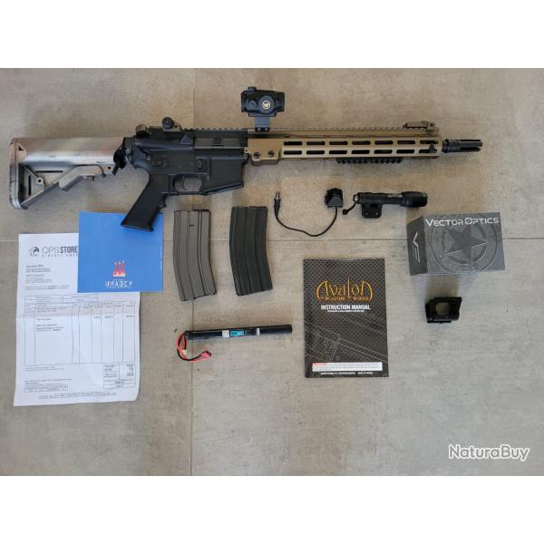 Rplique Avalon URG-1 Carbine Aster Bi-ton VFC AEG + accessoires
