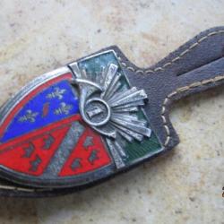 Insigne 7° régiment de chasseur à cheval 1° RCC Drago Paris ABC Cavalerie