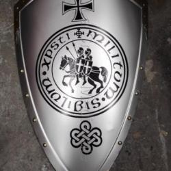 GRAND BOUCLIER TEMPLIER SIGILUM XPISTI