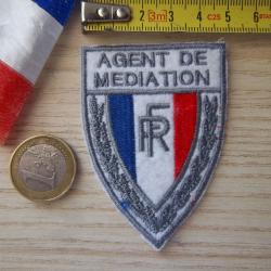 écusson agent de médiation pour police municipale