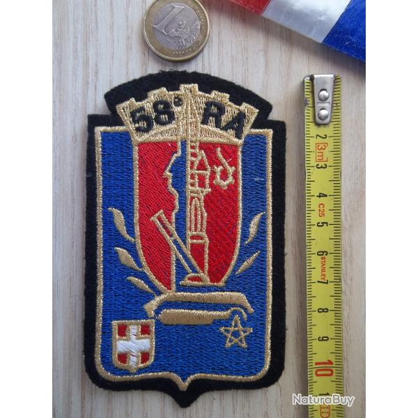 cusson militaire 58e rgiment d'artillerie Douai Nord dissolution 2003