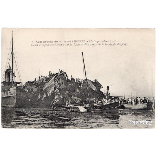 CPA - Marine Militaire -catastrophe de Libert 25 Septembre 1911 N3212