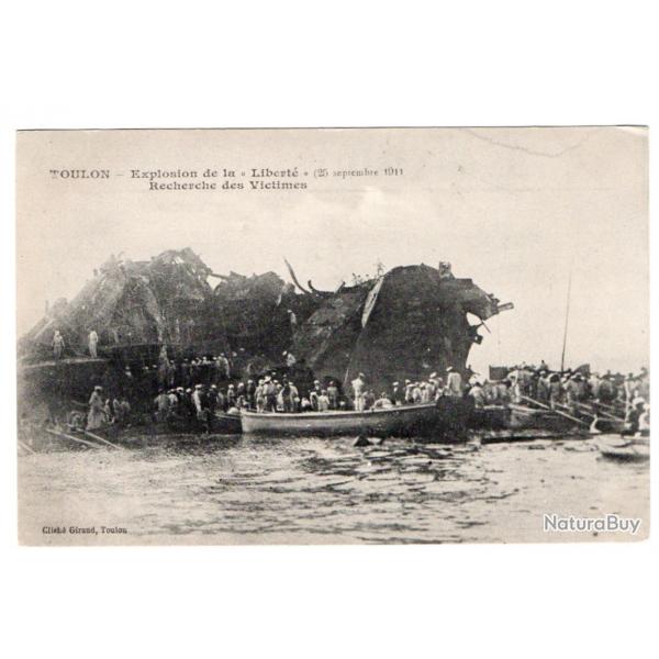 CPA - Marine Militaire -catastrophe de Libert 25 Septembre 1911 N3213