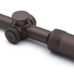 HOLY WARRIOR Lunette de Visée LPVO Type RZ HD 1-6x24 + support + protection avant (clapé et grille)