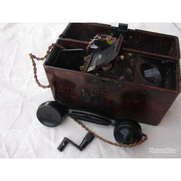 Tlphone de campagne FF33 allemagne WW2