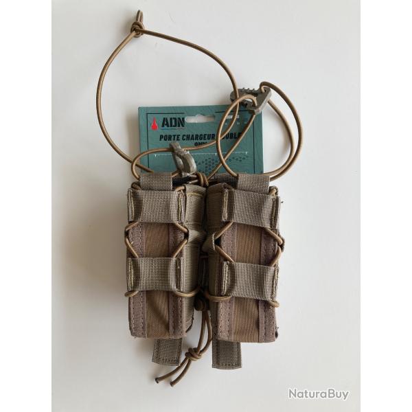 Porte chargeur double 9mm ADN tactical