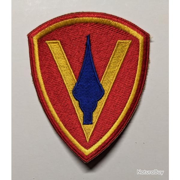 Insigne patch 5 division de Marines US