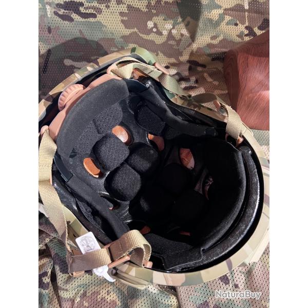 Casque Balistique SF IIIA  Multicam LUX LINER
