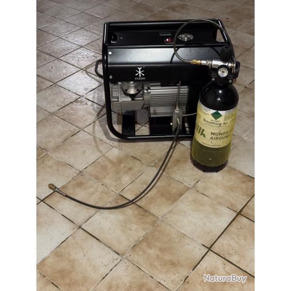 Compresseur HAUTE PRESSION 300BARS + auto-stopTUXING