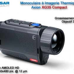 Monoculaire PULSAR à imagerie thermique AXION XG35 Compact