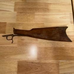 LOT DE 2 CROSSES CARABINE POUR REVOLVER POUDRE NOIRE TYPE COLT