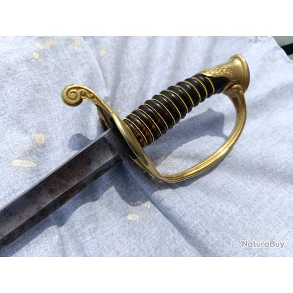 Sabre modle 1845 sans fourreau