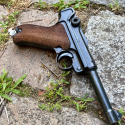 pistolet luger p08 mauser S/42 WW2 de 1936 mono matricule 9X19 9 PARABELLUM TAR