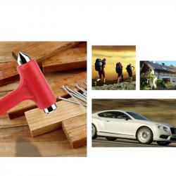 Marteau brise vitre Coupe-ceinture de sécurité pour voiture outil de sauvetage