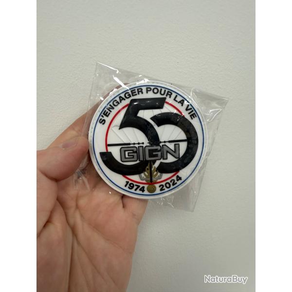 Authentique cusson rondache GIGN - 50 ans