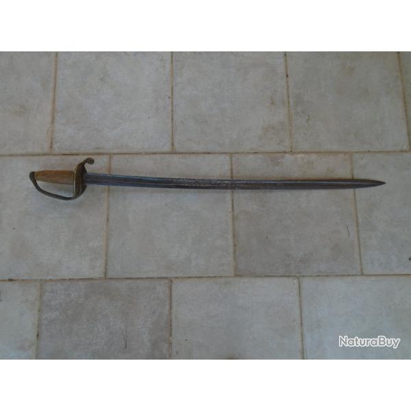 SABRE D'OFFICIER INFANTERIE Modle 1855 Manufacture Chtellerault