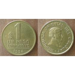 Uruguay 1 Peso 1994 Piece Amerique du Sud