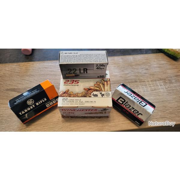 Lot Munition 22lr