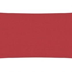 Voile d'ombrage rouge 2x4 m en PEHD - Élégante protection solaire pour jardin et terrasse
