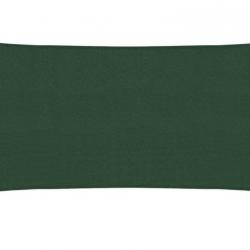 Voile d'ombrage vert foncé 2x4 m en PEHD - Élégance et protection solaire pour votre jardin