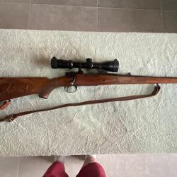 Carabine Zastava stutzen 7x64 + lunette + gravures