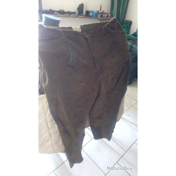 Pantalon de vnerie demi-saumur T58