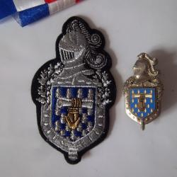 lot écusson insigne militaire école sous officier gendarmerie
