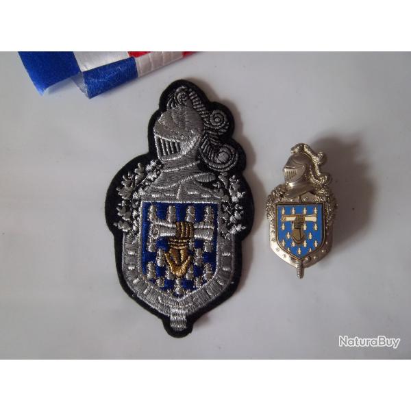 lot cusson insigne militaire cole sous officier gendarmerie