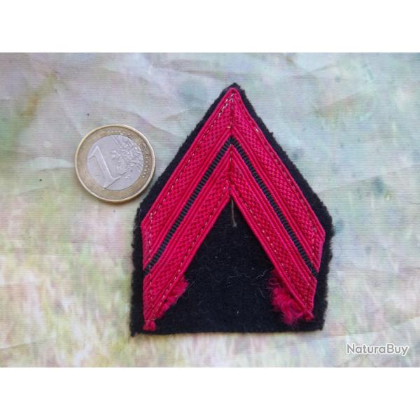 galon grade Ml 45 caporal artillerie