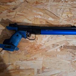 Pistolet air comprimé pcp / feinwerkbau c20 complètemet révisé avec régulateur de pression neuf.