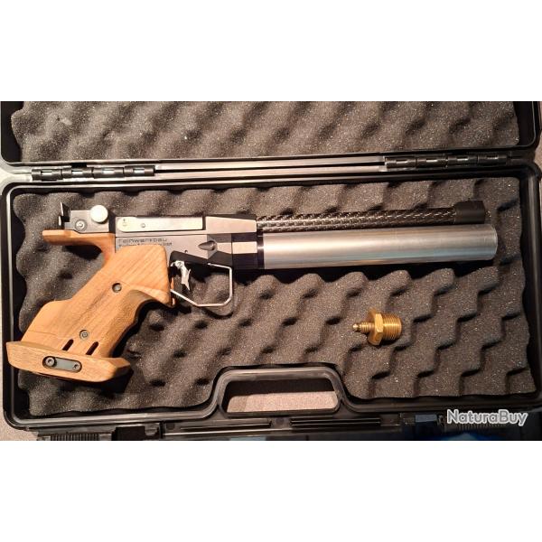 Pistolet air comprim pcp / feinwerkbau c25 compltemet rvis avec rgulateur de pression neuf.