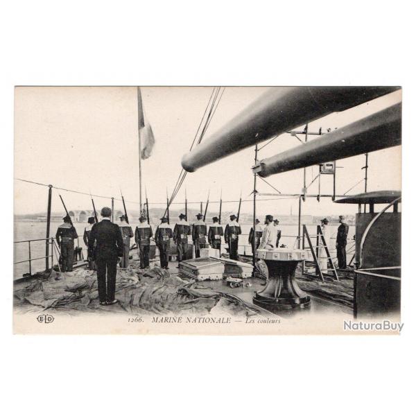 CPA - MARINE NATIONALE - Les couleurs N3214