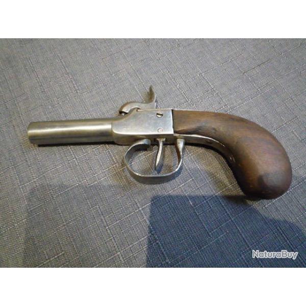 pistolet a coffre, percussion