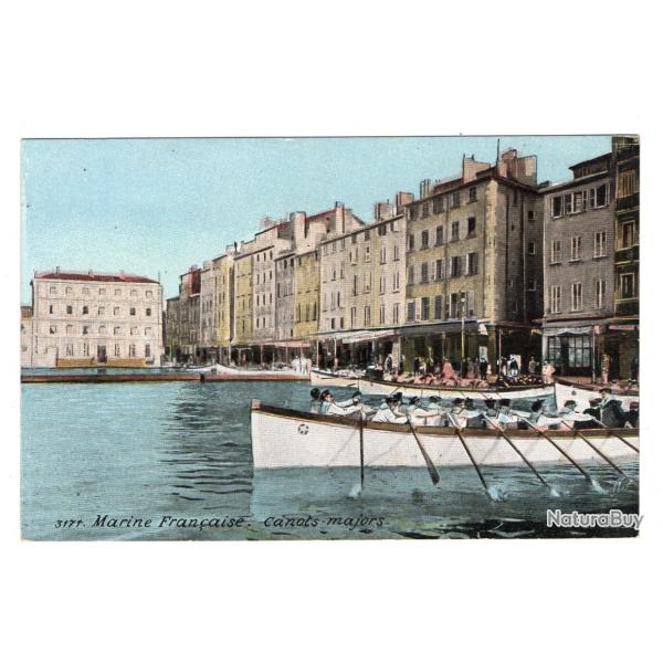 CPA -Marine Militaire -TOULON.Canots majors quittant le port  N3038