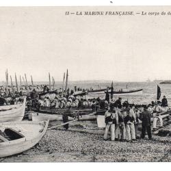 CPA - Marine Militaire - Le corps de d&eacute;barquement N&deg;3191