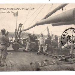 CPA - Marine Militaire Française - Embarquement du Vin  N°3121
