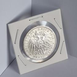 Peu Commune 3 Mark Argent 1913 Wilhelm II , Drei Mark