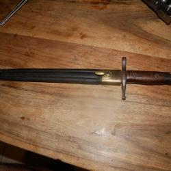Baïonnette CARCANO 1891 TS daté 1917 en bel état