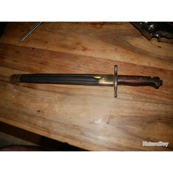 Baonnette CARCANO 1891 TS dat 1917 en bel tat