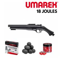 Pack Fusil de défense TS68 - HDS68 GEN2 T4E cal.68 UMAREX - 18 joules + billes + co2 + billes devast