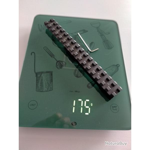 rail   picatinny 25 moa pour cz  en 222 et plus