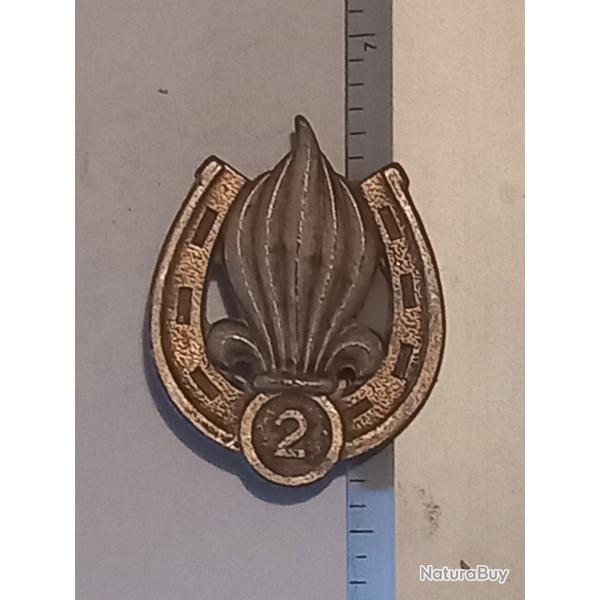 Insigne de bret du 2me rgiment tranger d'infanterie (2me REI)