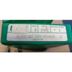 jeu d'outils RCBS 7x64 brenneke + shell holder