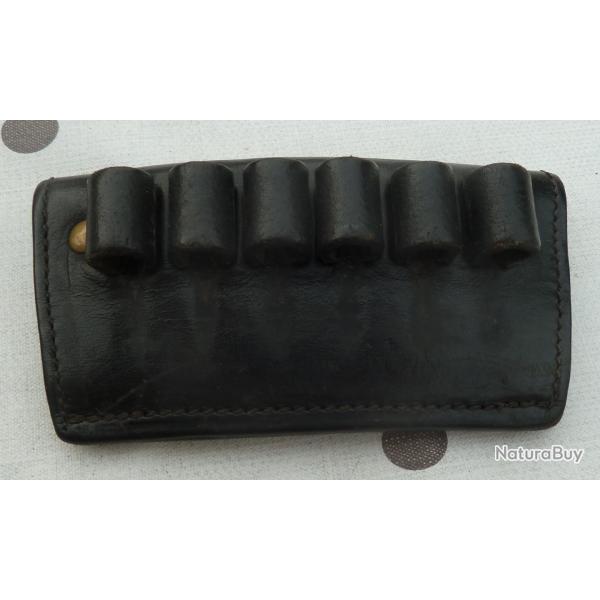 Cartouchire de ceinture cuir Scorpion