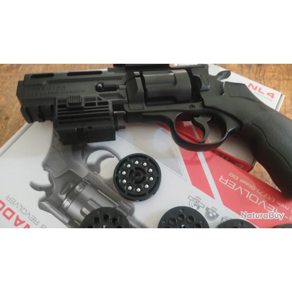 Set revolver CO2 4.5mm Bbs Umarex TORNADO
