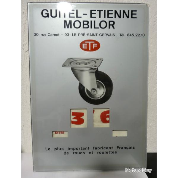 ANCIEN CALENDRIER PERPETUEL MOBILOR 1969